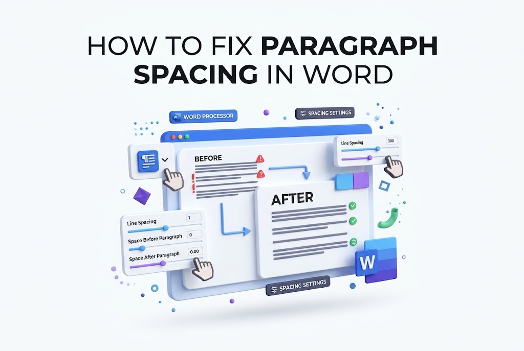 How to Fix Paragraph Spacing in Word